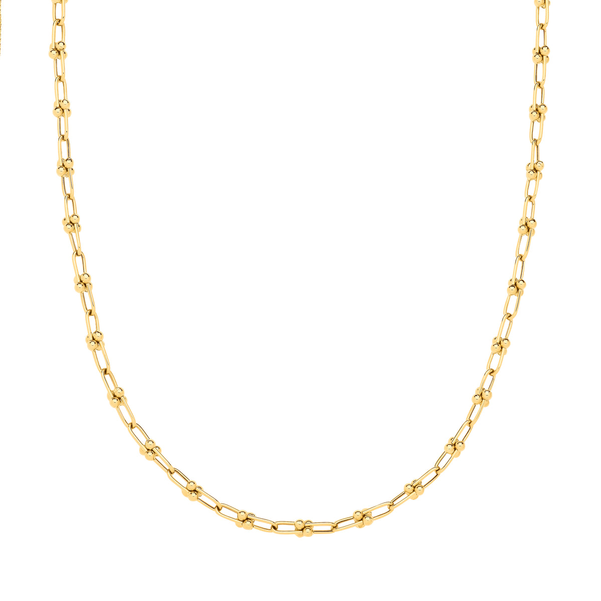 Yellow Gold Chain Bracelet 7.5"