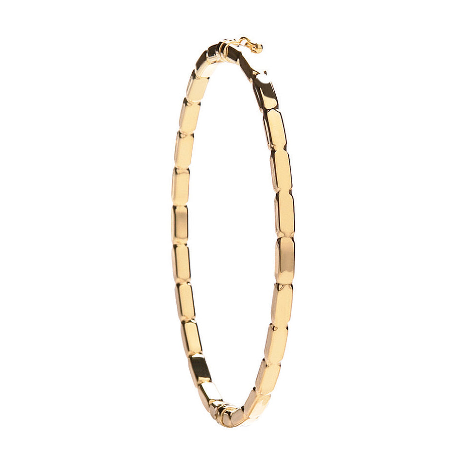Yellow Gold Fancy Bangle