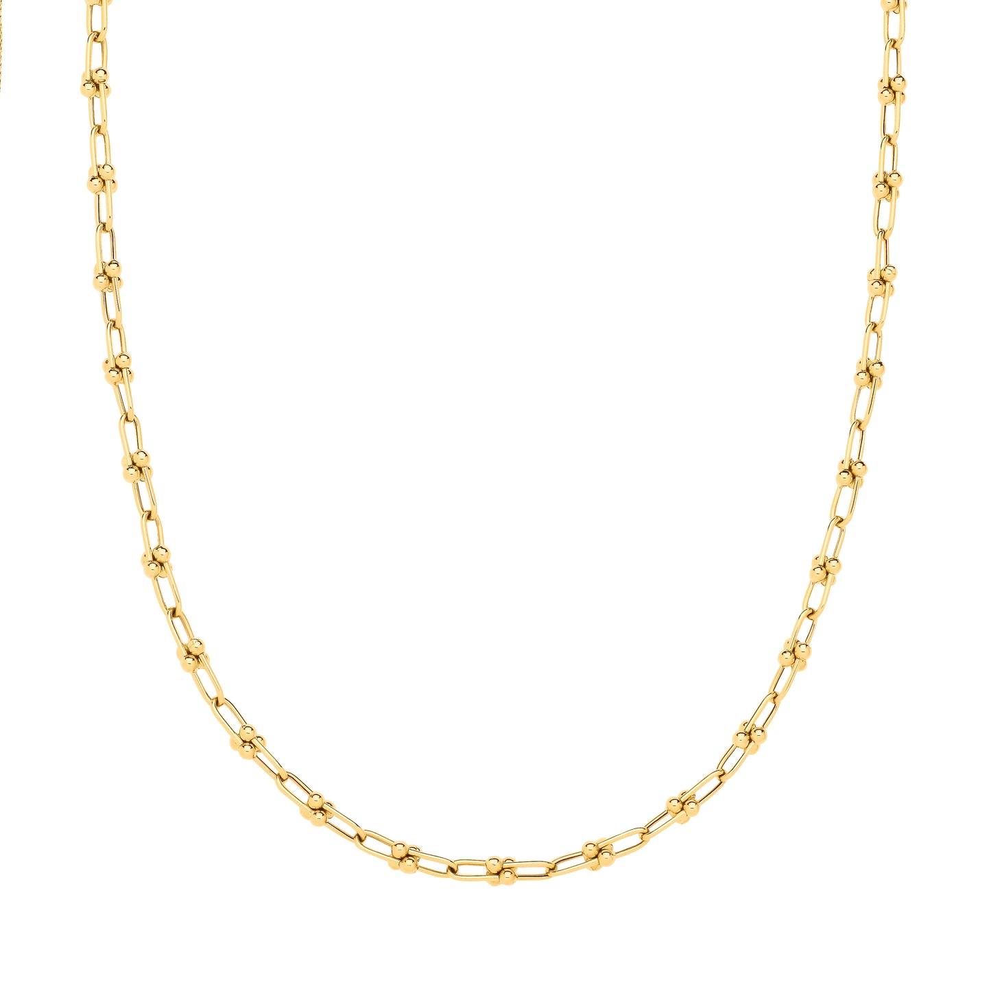 Yellow Gold Chain Bracelet 7"