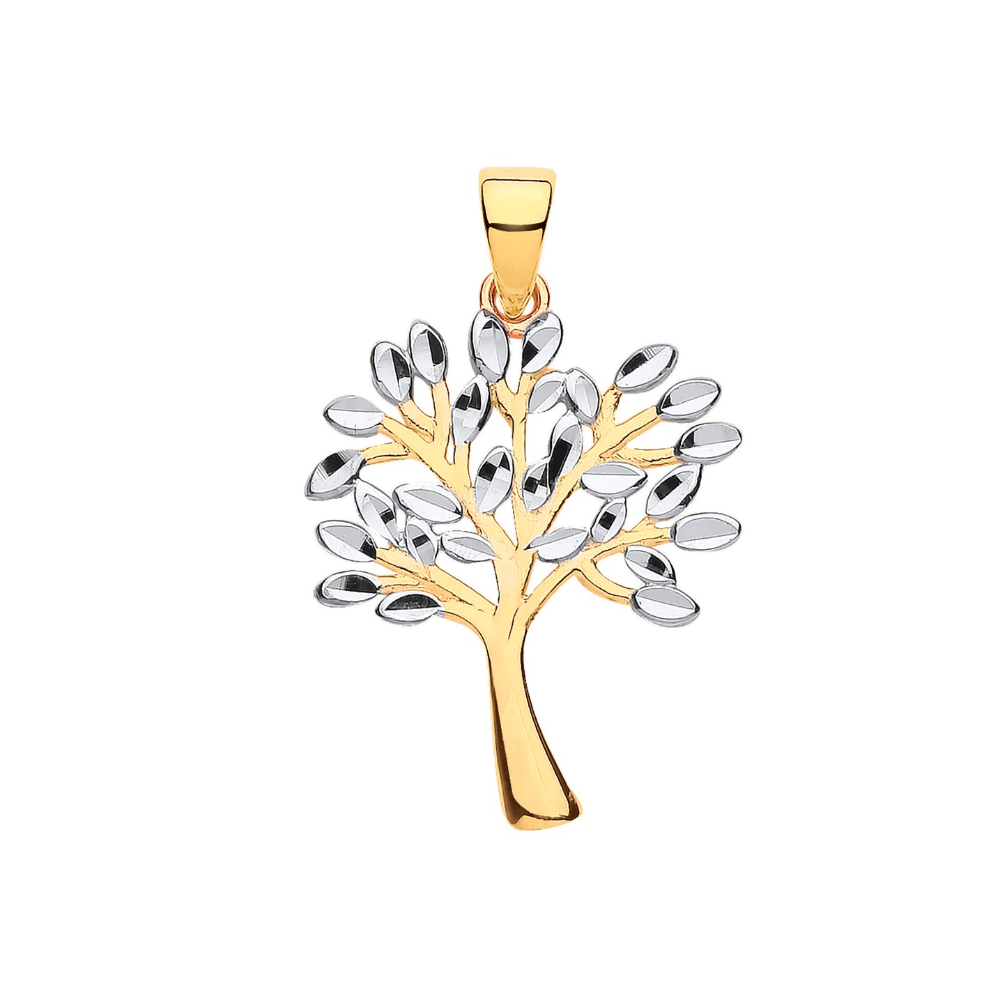 9ct Yellow Gold Tree of Life Pendant